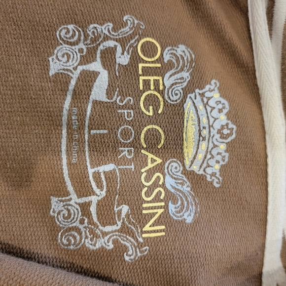 Oleg Cassini Sport Knit Casual Jacket Matching Pants By Renee Greenstein Ex. - Picture 14 of 15